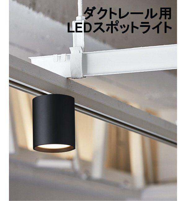 journal standard Furniture「【ART WORK STUDIO】Grid-duct down light ダクトレール用LEDスポットライト」|その他|ブラック