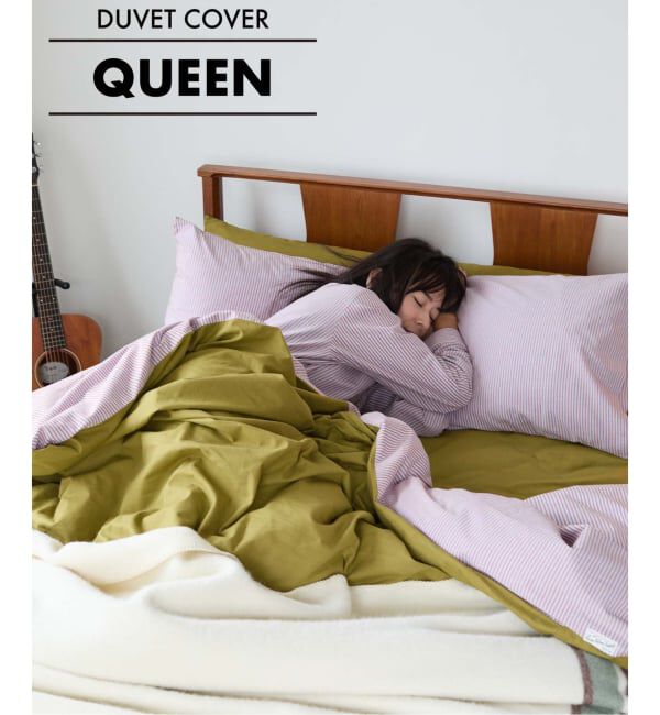 ACME「【CAEDExACME】DUVET COVER Q　掛け布団カバー クィーン」|その他|カーキ