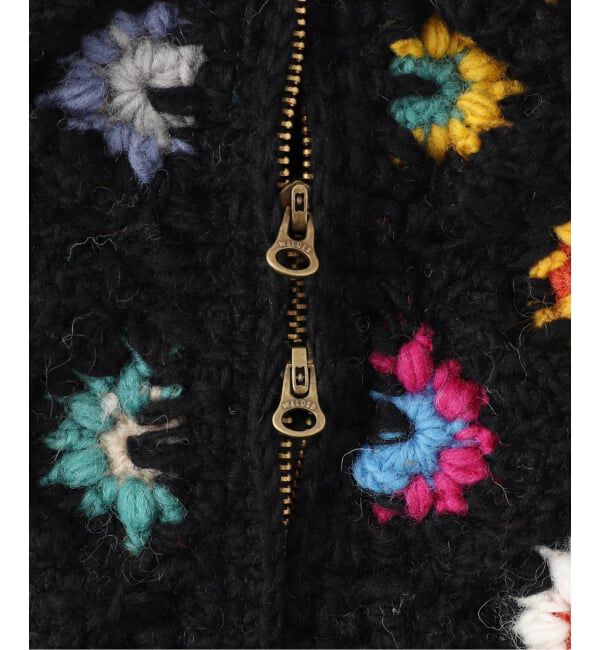 JOINT WORKS「MacMahon Knitting Mills  V-Neck Zip Cardigan-Diamond」|カーディガン|