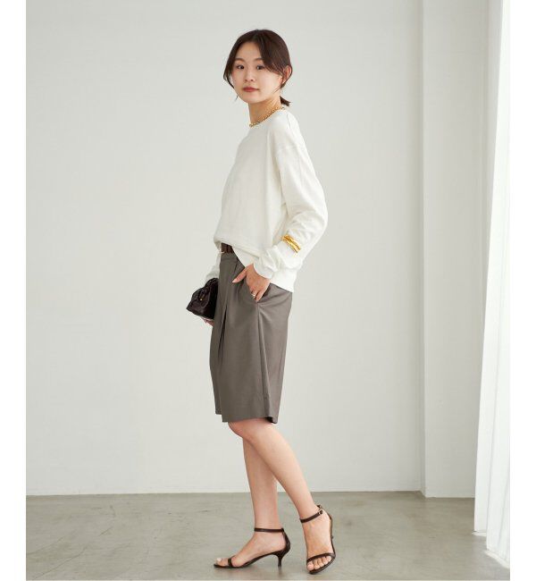 Plage「R&rsquo;IAM レーヨンスウェットロンT」|Tシャツ・カットソー|