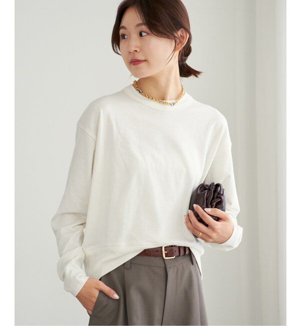 Plage「R&rsquo;IAM レーヨンスウェットロンT」|Tシャツ・カットソー|