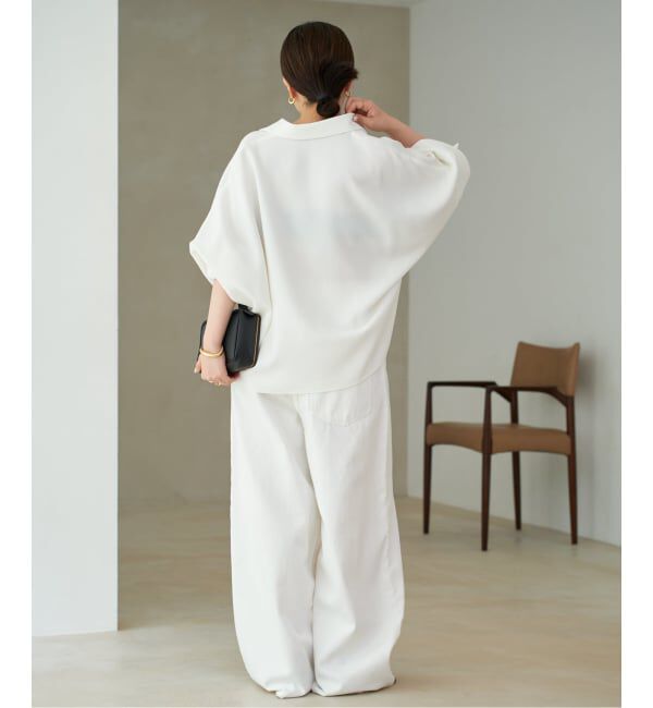 Plage「《追加》GEORGETTE SKIPPER ブラウス」|シャツ・ブラウス|