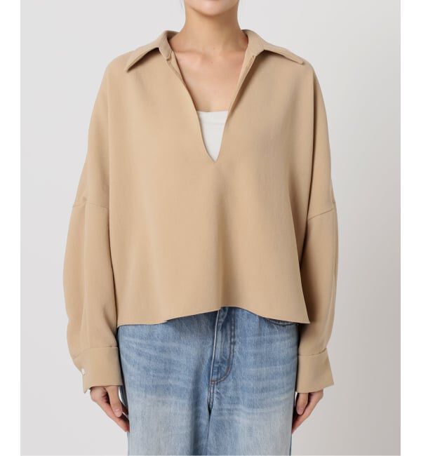 Plage「《追加》GEORGETTE SKIPPER ブラウス」|シャツ・ブラウス|