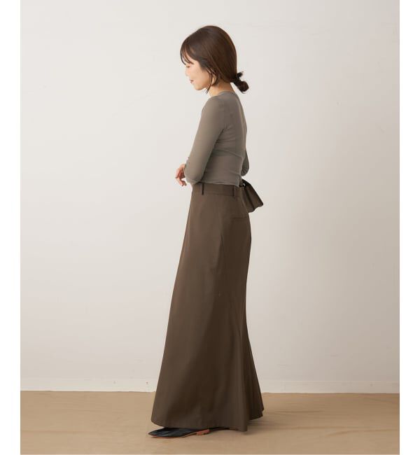 Plage「SOUPLE LUZ / スープレルース C/C RB C/N L/SL トップス」|Tシャツ・カットソー|