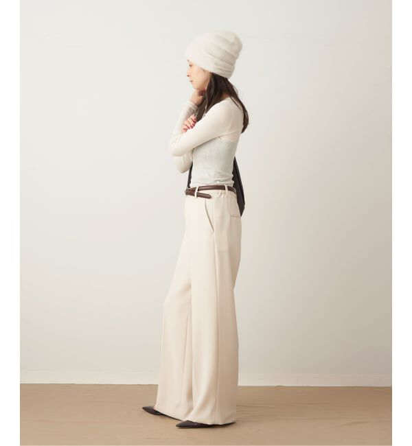 Plage「SOUPLE LUZ / スープレルース C/C RB C/N L/SL トップス」|Tシャツ・カットソー|