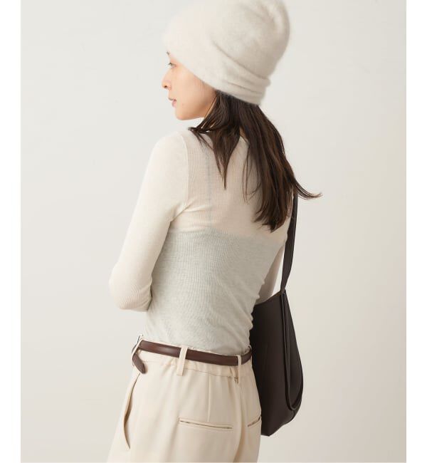 Plage「SOUPLE LUZ / スープレルース C/C RB C/N L/SL トップス」|Tシャツ・カットソー|