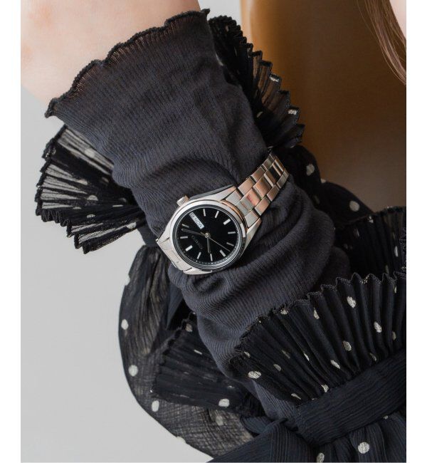 IENA「SEIKO/セイコー Exclusive IENAxHIROB 30mm Black【別注】」|腕時計|