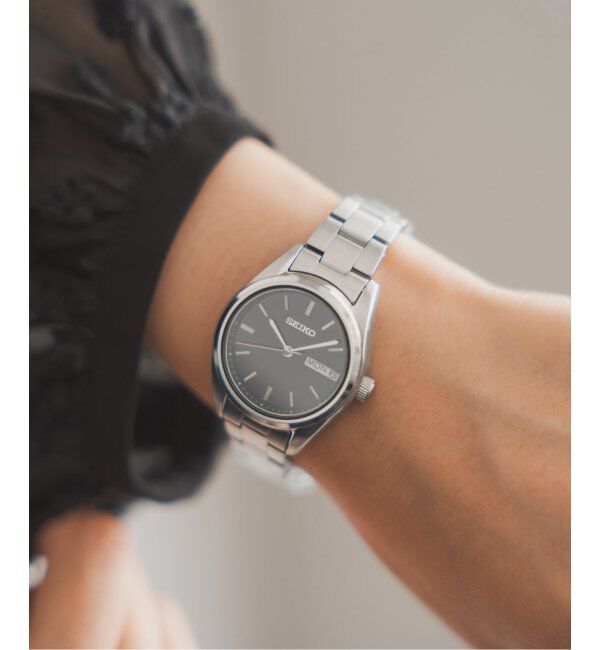 IENA「SEIKO/セイコー Exclusive IENAxHIROB 30mm Black【別注】」|腕時計|