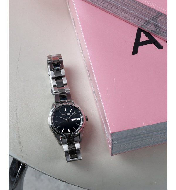 IENA「SEIKO/セイコー Exclusive IENAxHIROB 30mm Black【別注】」|腕時計|