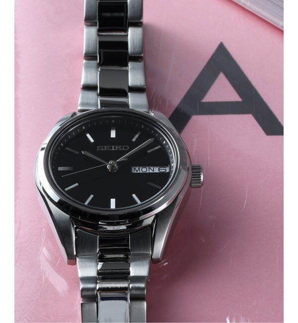 IENA「SEIKO/セイコー Exclusive IENAxHIROB 30mm Black【別注】」|腕時計|