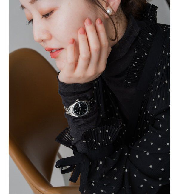 IENA「SEIKO/セイコー Exclusive IENAxHIROB 30mm Black【別注】」|腕時計|