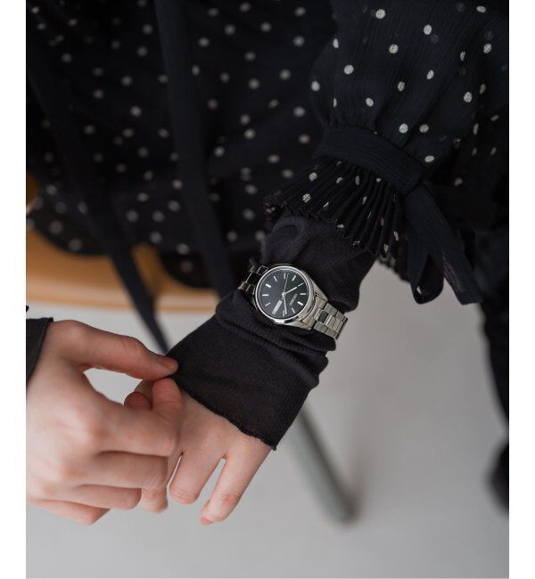 IENA「SEIKO/セイコー Exclusive IENAxHIROB 30mm Black【別注】」|腕時計|