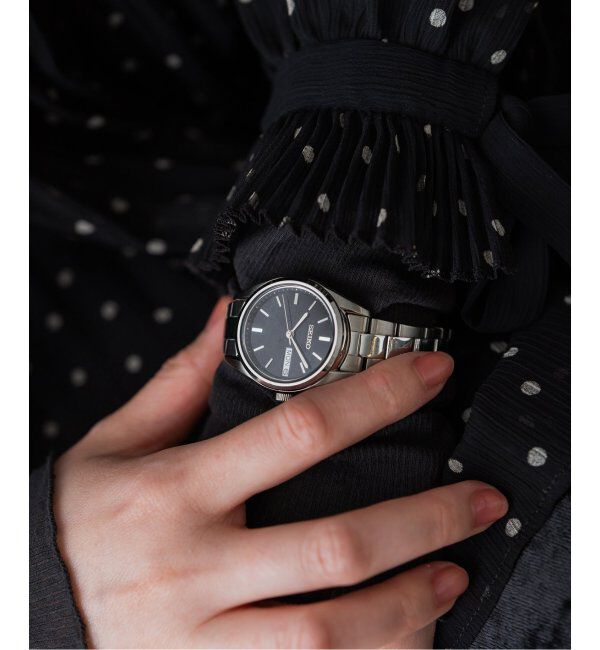 IENA「SEIKO/セイコー Exclusive IENAxHIROB 30mm Black【別注】」|腕時計|