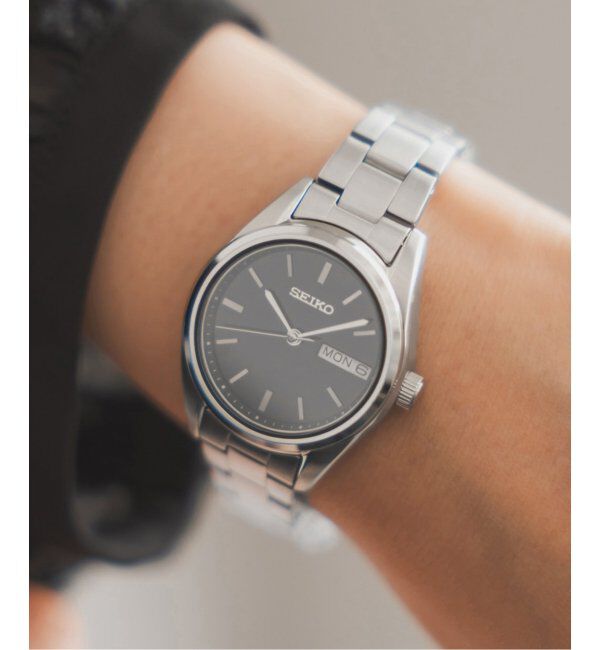 IENA「SEIKO/セイコー Exclusive IENAxHIROB 30mm Black【別注】」|腕時計|