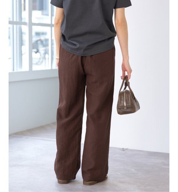 IENA「フィブリルポプリンパンツ」|その他|