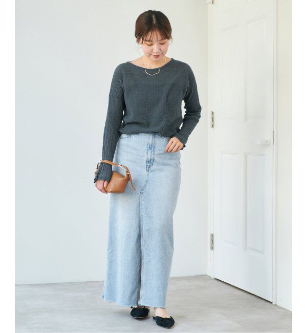 IENA「LES ATELIERS FRANCAIS DE CONFECTION ロングスリーブトップス」|シャツ・ブラウス|