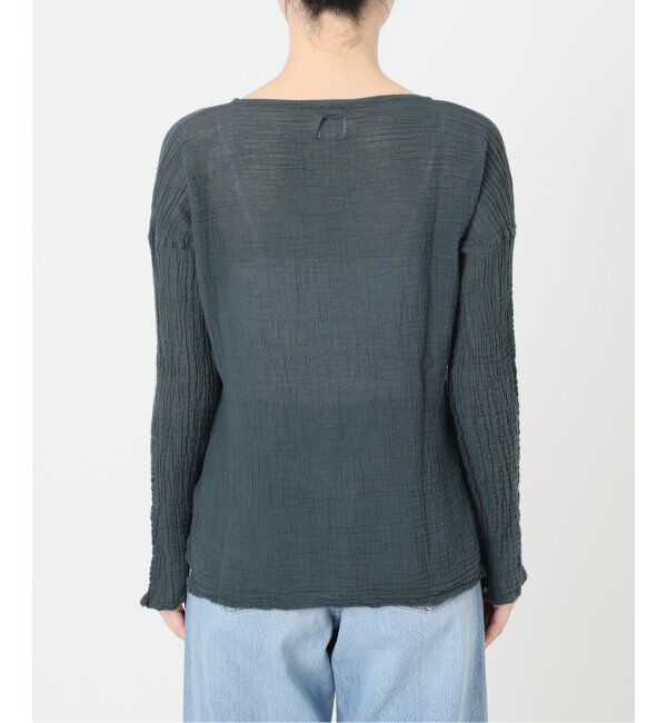 IENA「LES ATELIERS FRANCAIS DE CONFECTION ロングスリーブトップス」|シャツ・ブラウス|