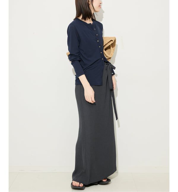 SLOBE IENA「《WEB限定/追加3》ラップジャージパンツ」|その他|