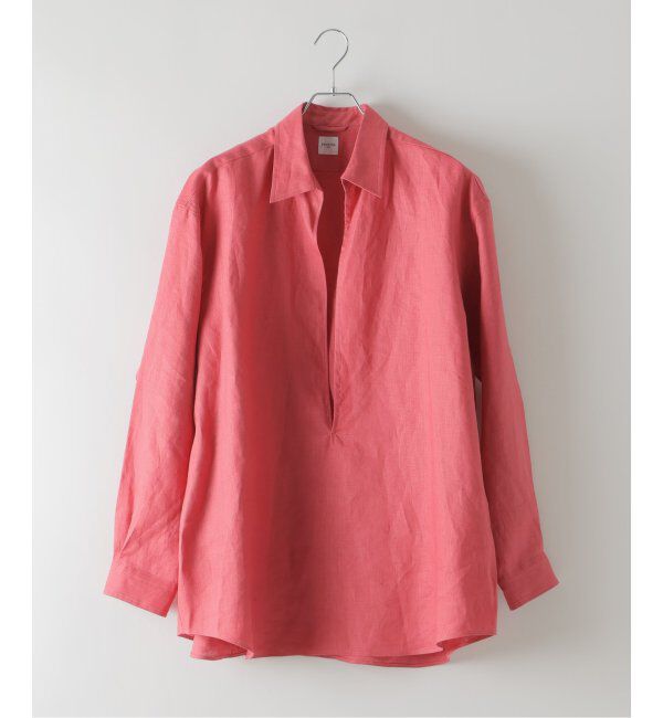 EDIFICE「《追加》リネン スキッパー シャツ」|シャツ・ブラウス|