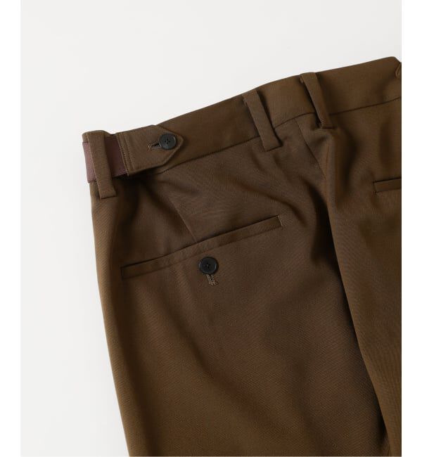 EDIFICE「ドビー ドスキン サイドアジャスト パンツ【セットアップ着用可】」|スラックス|