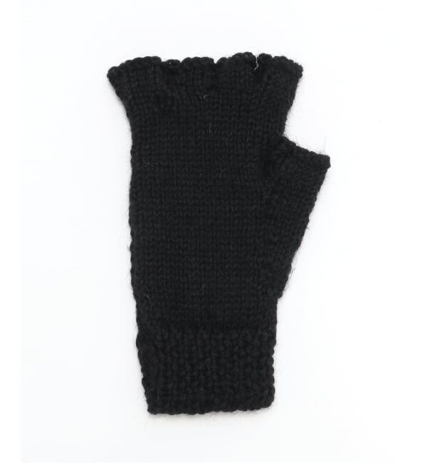 417 EDIFICE「【BLACK SHEEP / ブラックシープ】 HandKnit Cable Glove」|手袋|