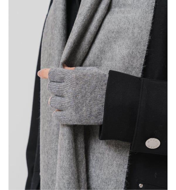 EDIFICE「JOSHUA ELLIS（ジョシュア エリス） Fingerless Gloves」|手袋|グレーA