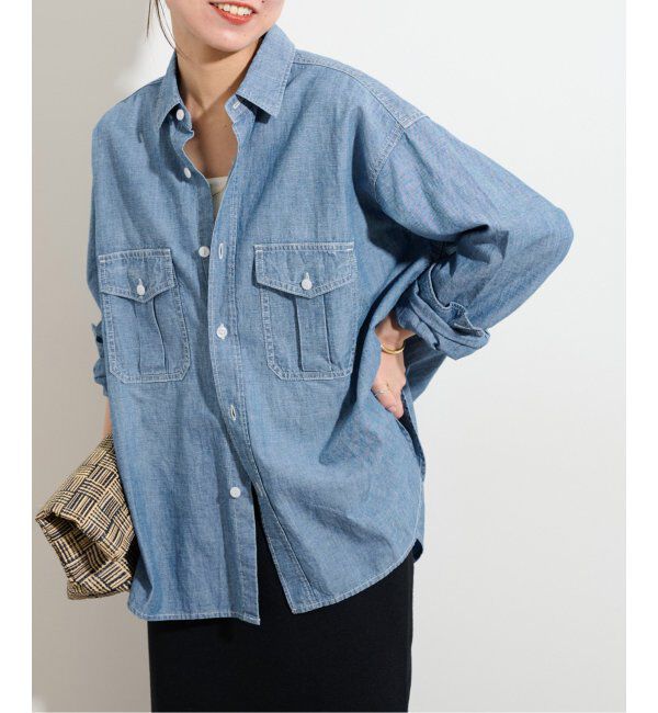 JOURNAL STANDARD relume「シャンブレーワークシャツ」|シャツ・ブラウス|