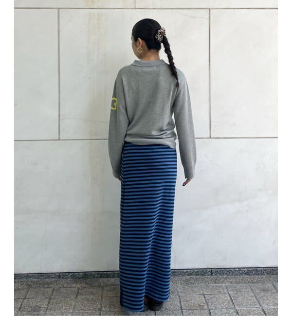 Oriens JOURNAL STANDARD「《追加》ボーダープリントスカート」|スカート|