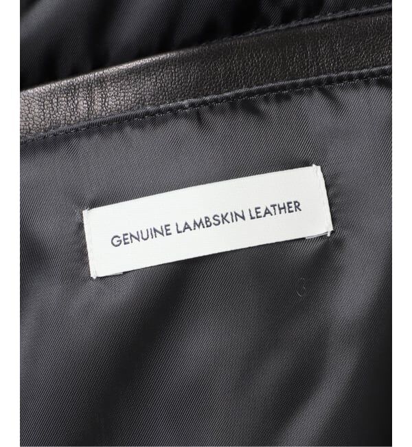 journal standard L'essage「【DUNST/ダンスト】 UNISEX OVERSIZED VINTAGE LEATHER B」|ライダースジャケット|