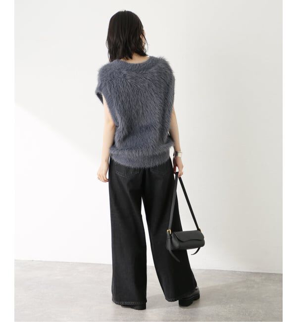 journal standard L'essage「12OZデニム5ポケットギャザーパンツ」|デニム|