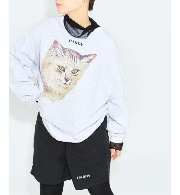 HARDY NOIR「《追加》CAT PRINT スウエット」|スウェット・ジャージ|