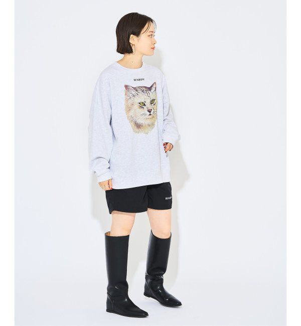 HARDY NOIR「《追加》CAT PRINT スウエット」|スウェット・ジャージ|