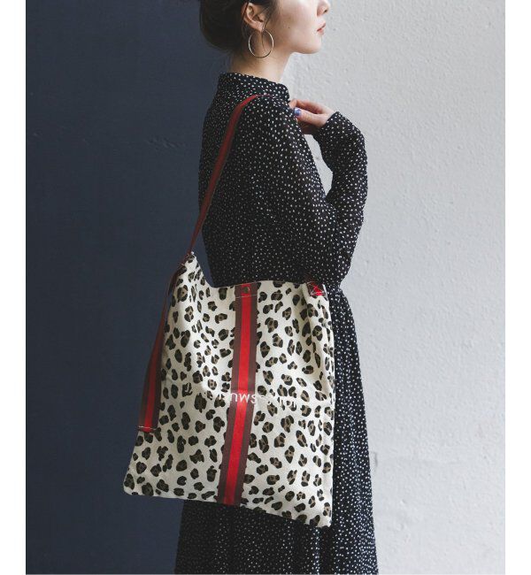 NOBLE「《WEB限定追加》N.Jam/エヌジャム キャンバススモールバッグ4(ゼブラ・レオパード)」|トートバッグ|