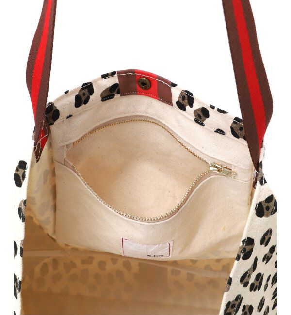 NOBLE「《WEB限定追加》N.Jam/エヌジャム キャンバススモールバッグ4(ゼブラ・レオパード)」|トートバッグ|