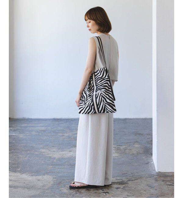 NOBLE「《WEB限定追加》N.Jam/エヌジャム キャンバススモールバッグ4(ゼブラ・レオパード)」|トートバッグ|