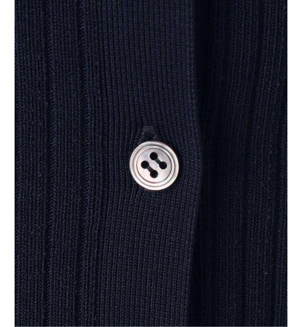 NOBLE「ナローワイドリブVカーディガン」|ニット・セーター|