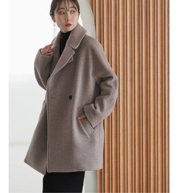 極美品　NOBLE　MTRビッグカラーPコート Noble（ノーブル）の「《予約》MTRビッグカラーPコート（）」 - WEAR