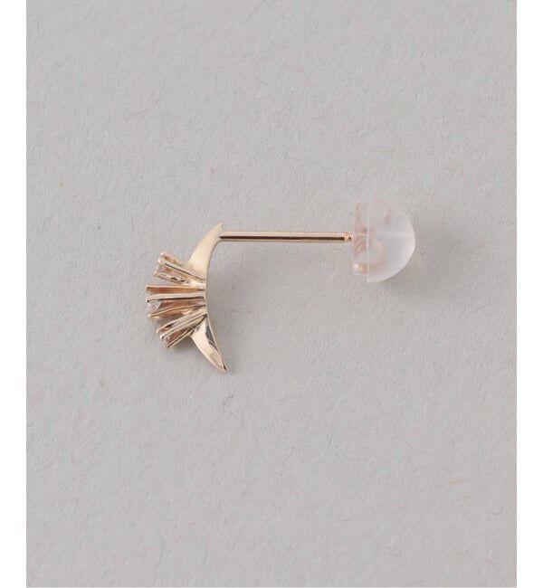 Lilas by Spick&Span「レイディアルダイヤピアス K10（両耳）」|ピアス|