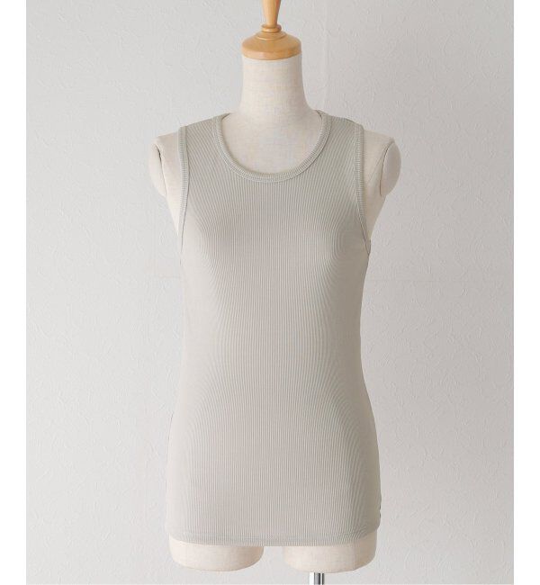  「【Munich/ミューニック】stretched polyester rib」|タンクトップ|