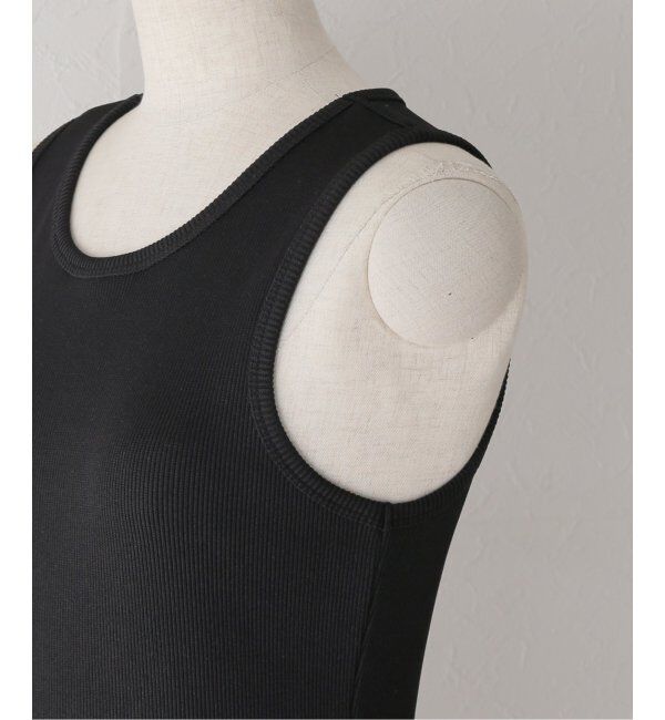  「【Munich/ミューニック】stretched polyester rib」|タンクトップ|