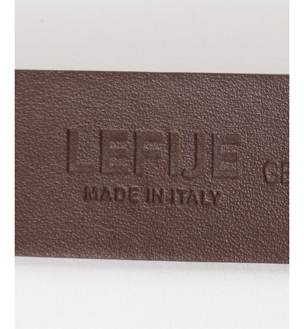  「【LEFIJE/レフィエ】レザーベルト」|ベルト|