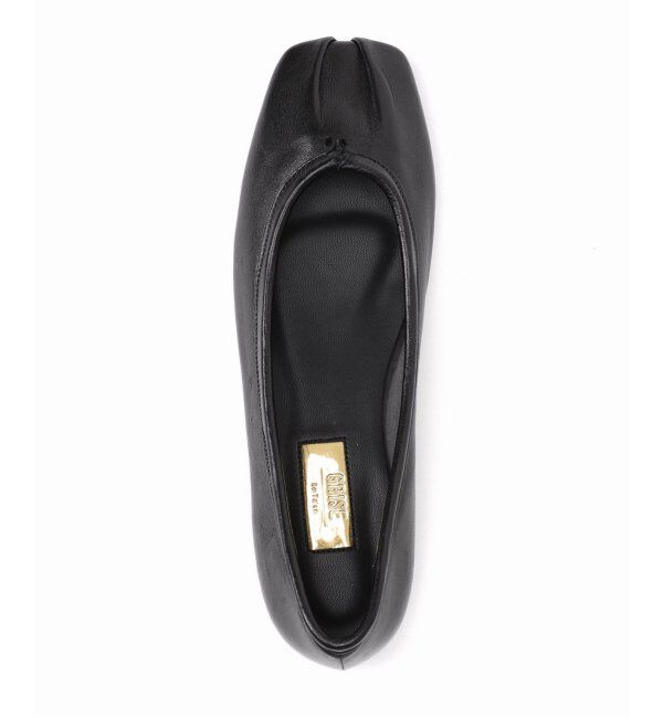  「《追加》GRISEレザースクエアプリーツフラット」|その他|