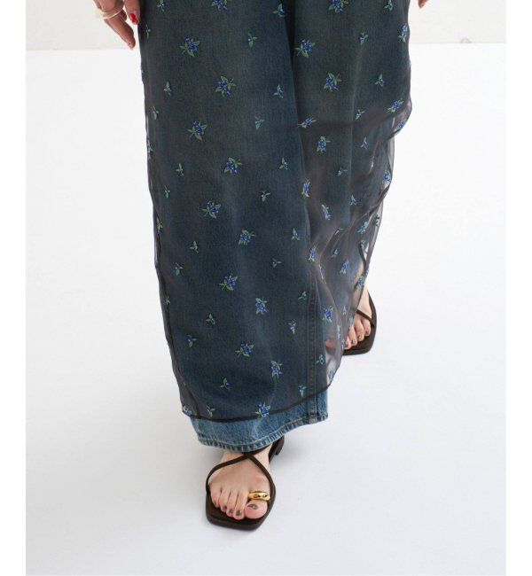  「《追加4》GRISEメタルリングクロストングサンダル」|サンダル|