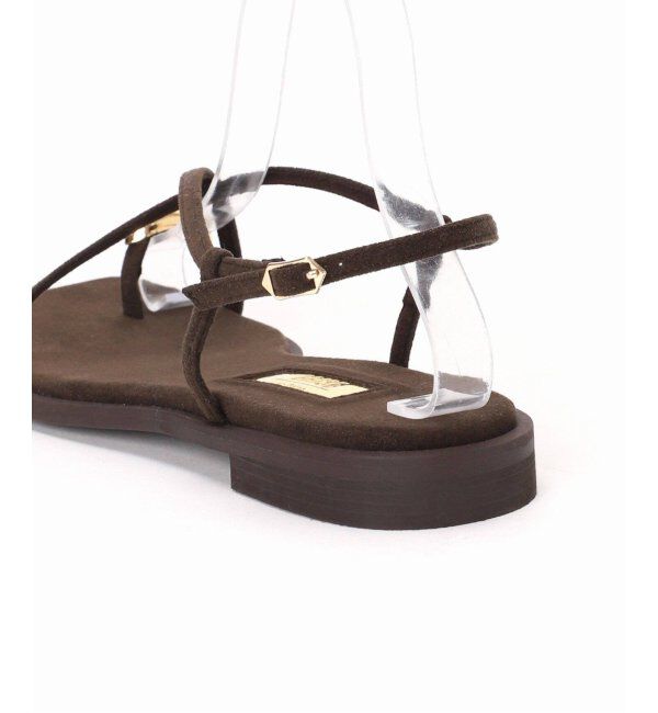  「《追加4》GRISEメタルリングクロストングサンダル」|サンダル|