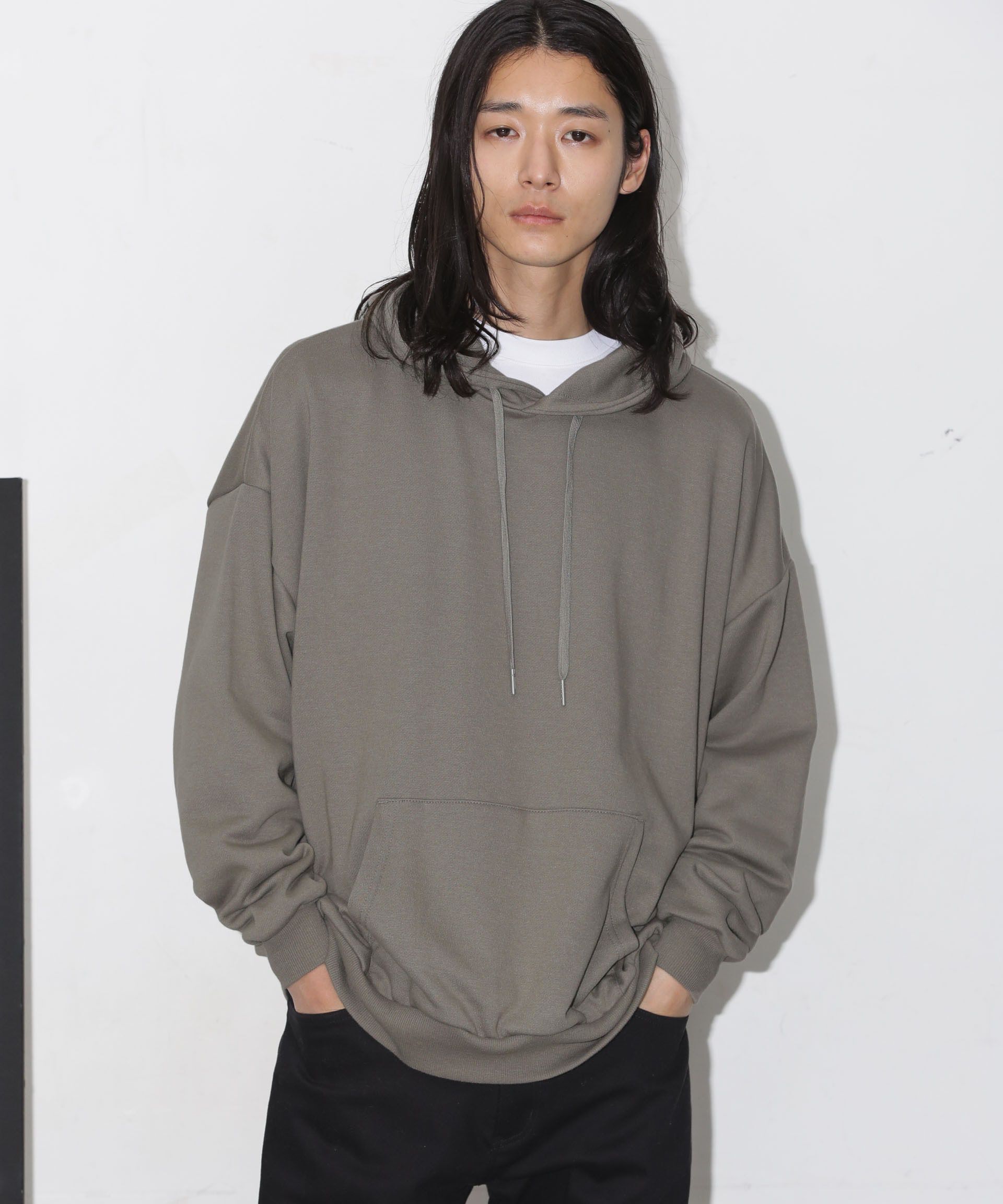 nano･universe「ビックシルエットフーディー」|パーカー|