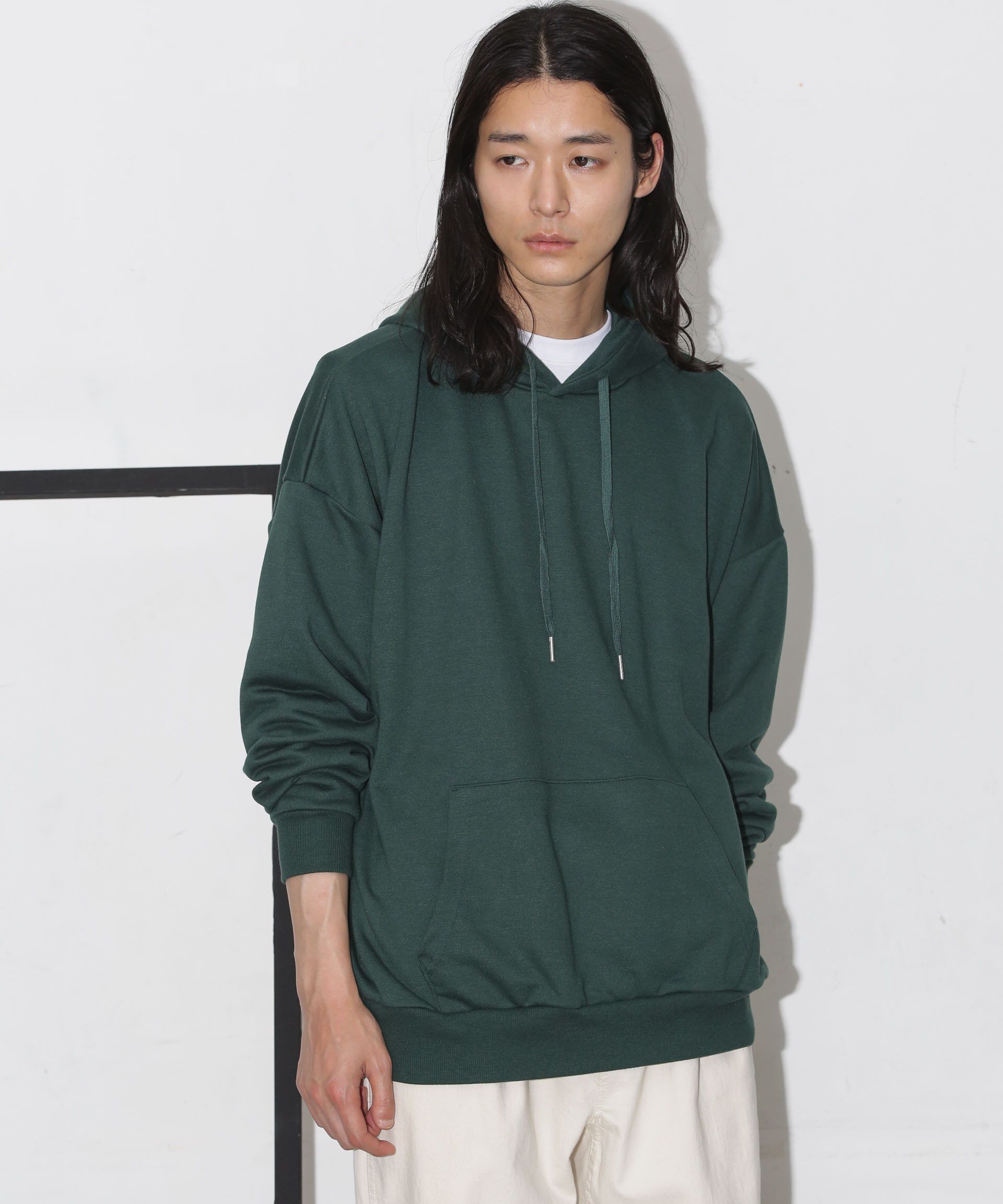 nano･universe「ビックシルエットフーディー」|パーカー|