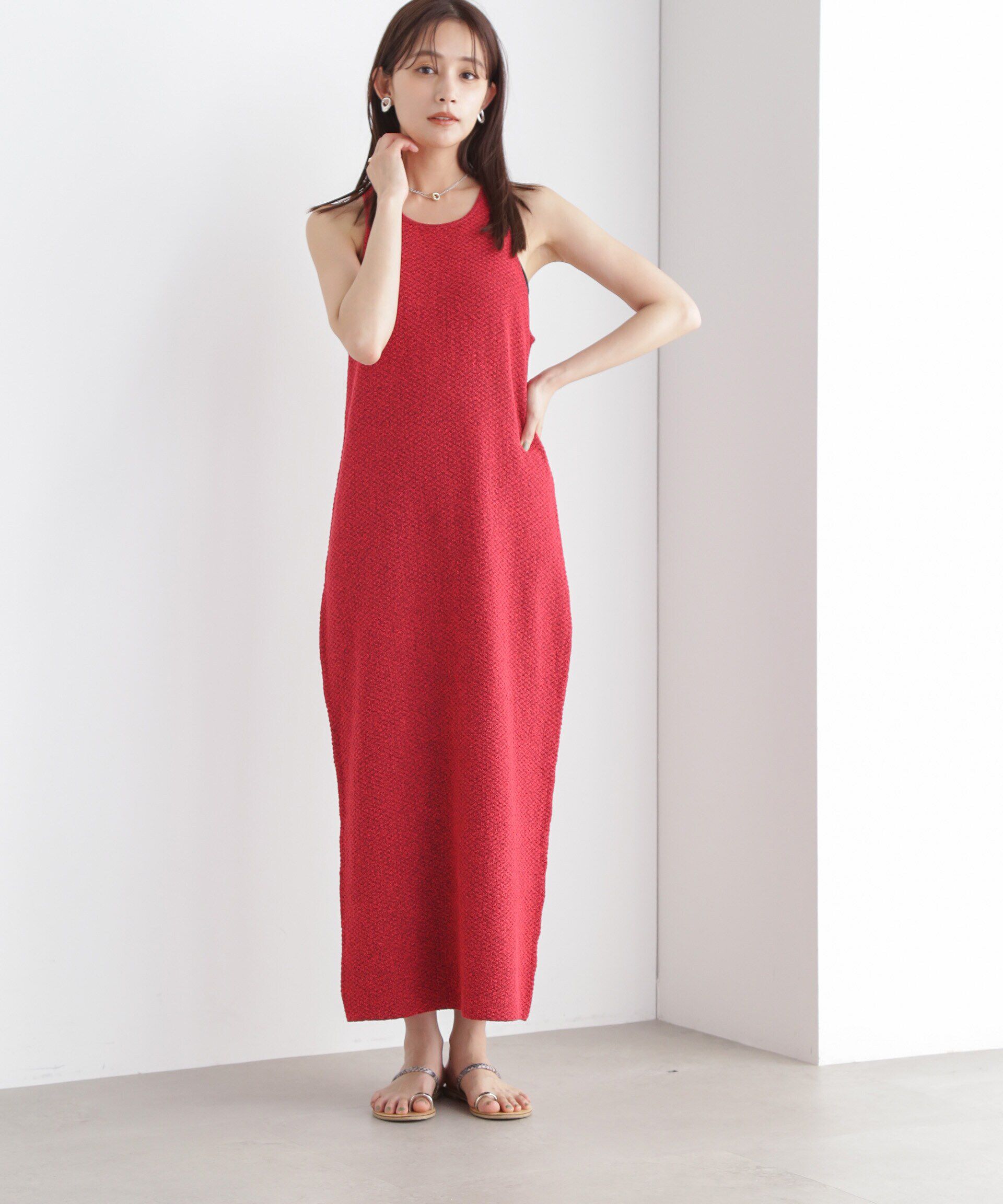 nano･universe「アメスリニットワンピース」|ワンピース|