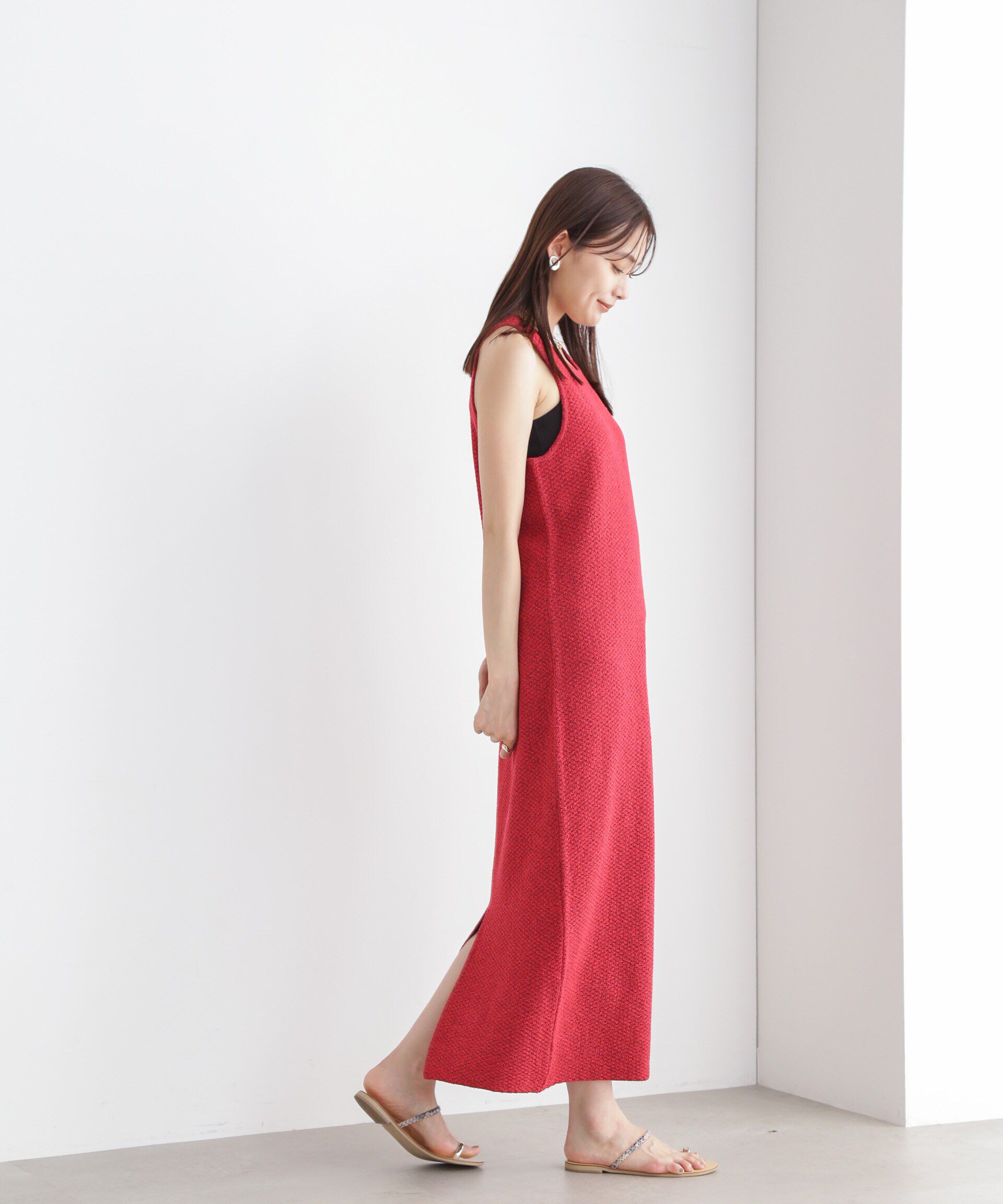 nano･universe「アメスリニットワンピース」|ワンピース|