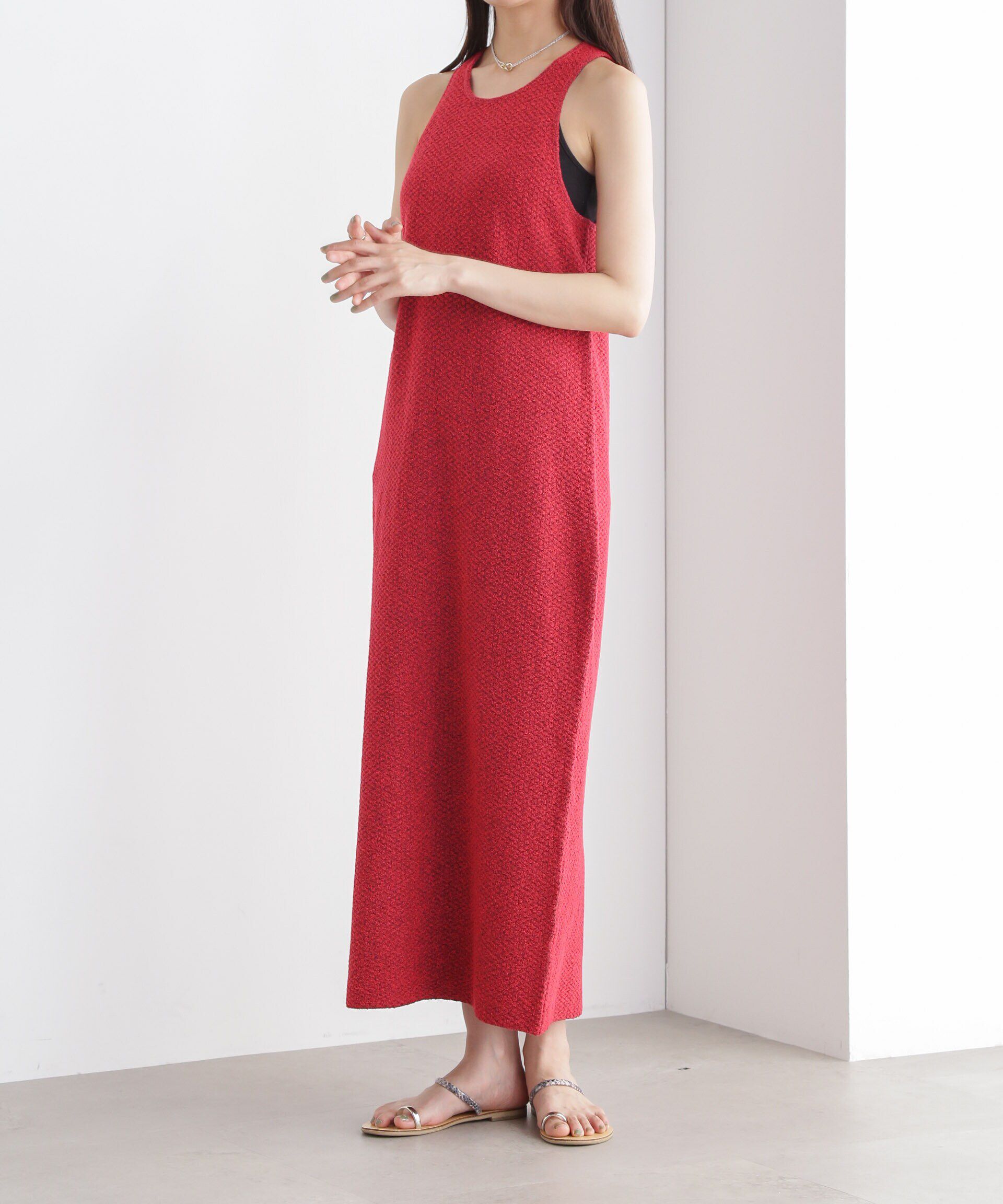 nano･universe「アメスリニットワンピース」|ワンピース|