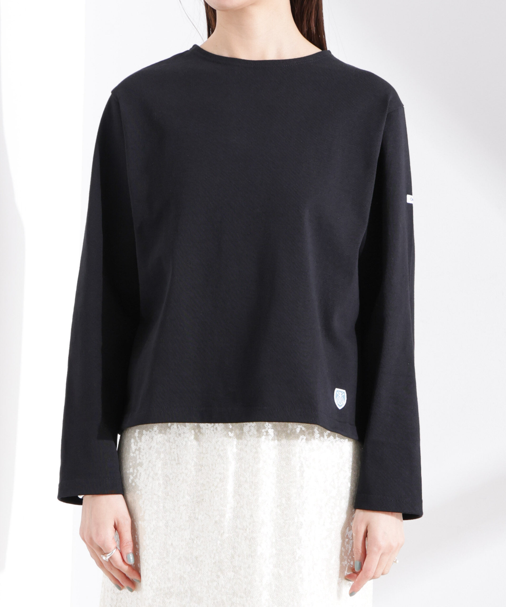 nano･universe「ORCIVAL/クルーネック ロングスリーブ PO」|Tシャツ・カットソー|